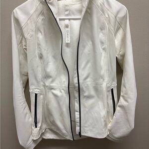 lululemon athletica White cross chill Jacket